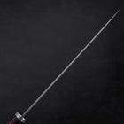 Gyuto VG-10 Tsuchime Manche Oval Rouge 180mm-[Musashi]-[Couteaux de cuisine japonais]