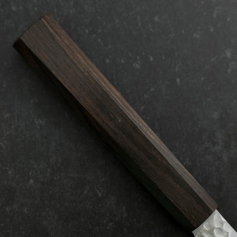 Gyuto VG-10 Tsuchime Manche en Ébène 200mm-[Musashi]-[Couteaux de cuisine japonais]