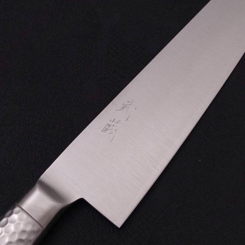 Gyuto VG-5 Poli Inox Intégral Manche Occidental 240mm-[Musashi]-[Couteaux de cuisine japonais]