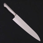 Gyuto VG-5 Poli Inox Intégral Manche Occidental 240mm-[Musashi]-[Couteaux de cuisine japonais]