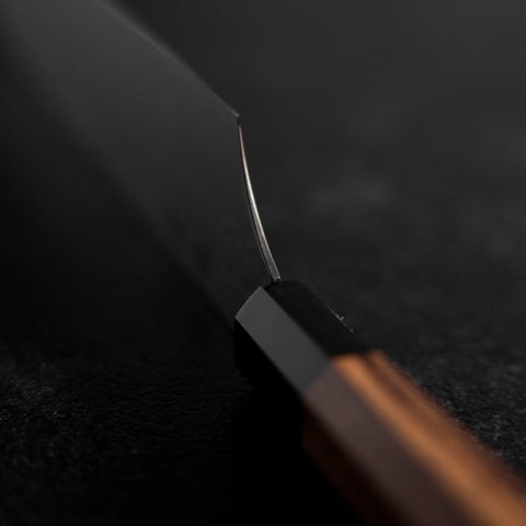 Gyuto VG-5 Tsuchime Manche Buffle et Bubinga 240mm-[Musashi]-[Couteaux de cuisine japonais]