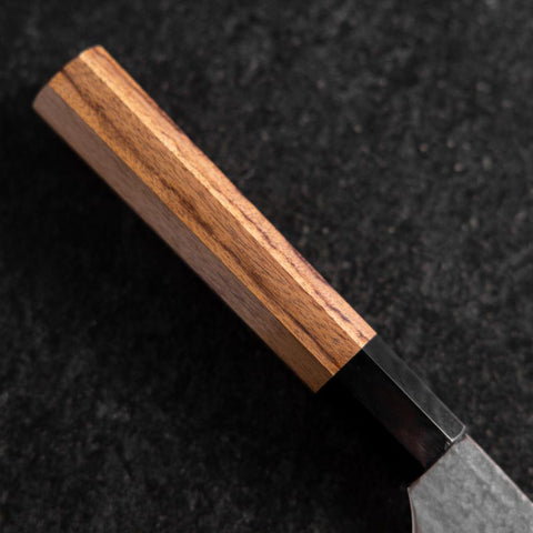 Gyuto VG-5 Tsuchime Manche Buffle et Bubinga 240mm-[Musashi]-[Couteaux de cuisine japonais]