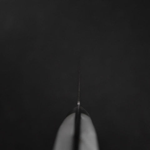 Gyuto VG-5 Tsuchime Manche en Marbre Blanc 210mm-[Musashi]-[Couteaux de cuisine japonais]