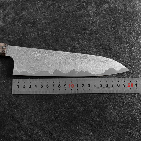 Gyuto VG-XEOS Damas Manche en Érable 200mm-[Musashi]-[Couteaux de cuisine japonais]