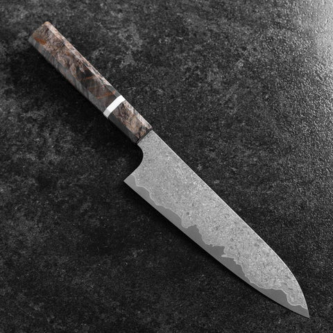 Gyuto VG-XEOS Damas Manche en Érable 200mm-[Musashi]-[Couteaux de cuisine japonais]