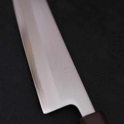 Gyuto White Steel #1 Poli Manche Sumi Urushi 210mm-[Musashi]-[Couteaux de cuisine japonais]