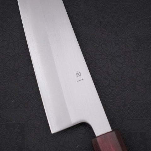 Gyuto White Steel #1 Poli Manche Urushi Violet 210m-[Musashi]-[Couteaux de cuisine japonais]