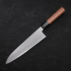 Gyuto White Steel #2 Kasumi Manche en Buffle et Bois de Teck 210mm-[Musashi]-[Couteaux de cuisine japonais]