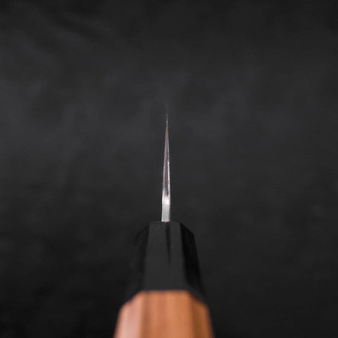 Gyuto White Steel #2 Kasumi Manche en Buffle et Bois de Teck 210mm-[Musashi]-[Couteaux de cuisine japonais]