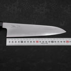 Gyuto White Steel #2 Kasumi Manche en Buffle et Bois de Teck 210mm-[Musashi]-[Couteaux de cuisine japonais]
