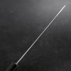 Gyuto White Steel #2 Kurouchi Stainless Clad Buffalo Magnolia Handle 210mm (8.3”)-[Musashi]-[Couteaux de cuisine japonais]
