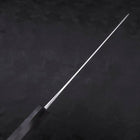 Gyuto White Steel #2 Nashiji Manche en Ébène 240mm-[Musashi]-[Couteaux de cuisine japonais]
