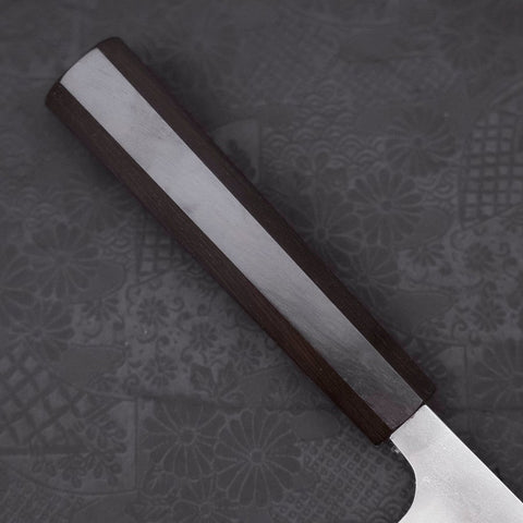 Gyuto White Steel #2 Nashiji Manche en Ébène 240mm-[Musashi]-[Couteaux de cuisine japonais]