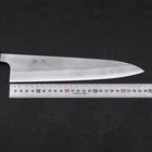 Gyuto White Steel #2 Nashiji Manche en Ébène 240mm-[Musashi]-[Couteaux de cuisine japonais]