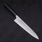 Gyuto White Steel #2 Nashiji Manche en Ébène 240mm-[Musashi]-[Couteaux de cuisine japonais]