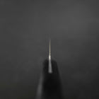 Gyuto White Steel #2 Revêtement Inox Manche Occidental Noir 180mm-[Musashi]-[Couteaux de cuisine japonais]
