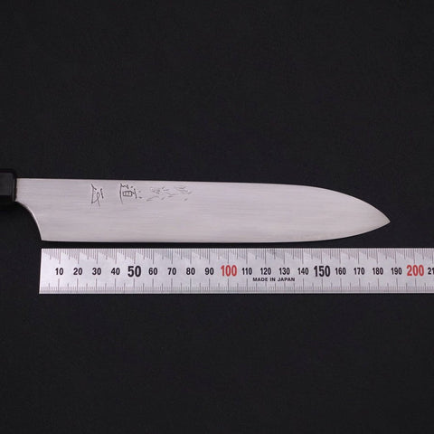 Gyuto White Steel #2 Super Poli Manche en Buffle et Ébène 190mm-[Musashi]-[Couteaux de cuisine japonais]