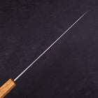 Gyuto White Steel #1 Polished Yaki Urushi Handle 240mm-[Musashi]-[Japanese-Kitchen-Knives]