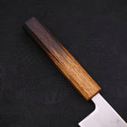 Gyuto White Steel #1 Polished Yaki Urushi Handle 240mm-[Musashi]-[Japanese-Kitchen-Knives]