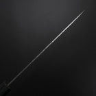 Gyuto White Steel #2 Tsuchime Manche Urushi Bleu Sombre 180mm-[Musashi]-[Couteaux de cuisine japonais]