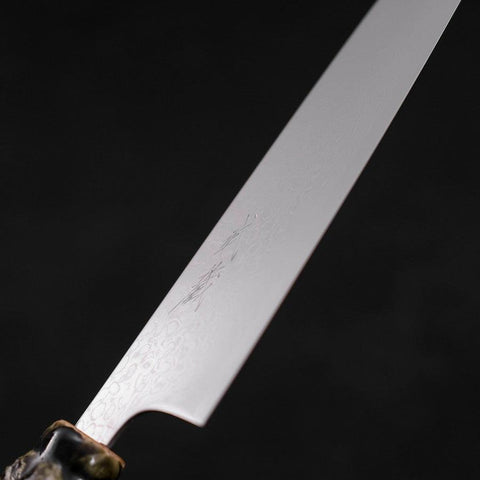 Gyuto ZA-18 Damas Manche Dragon en Céramique 210mm-[Musashi]-[Couteaux de cuisine japonais]