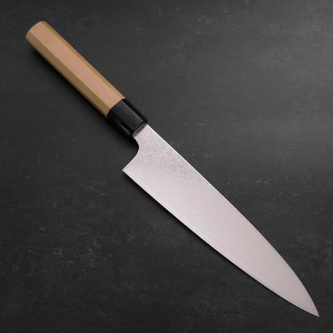 Gyuto ZA-18 Damascus Buffalo Magnolia Handle 210mm-[Musashi]-[Couteaux de cuisine japonais]