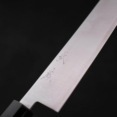 Gyuto ZDP-189 Poli Manche en Buffle et Bois de Teck 210mm-[Musashi]-[Couteaux de cuisine japonais]