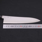 Gyuto ZDP-189 Poli Manche en Buffle et Ébène 210mm-[Musashi]-[Couteaux de cuisine japonais]