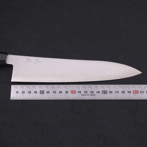 Gyuto ZDP-189 Poli Manche en Buffle et Ébène 210mm-[Musashi]-[Couteaux de cuisine japonais]