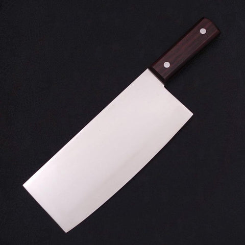 Hachoir Chinois Molybdenum Manche Occidental Marron 220mm-[Musashi]-[Couteaux de cuisine japonais]