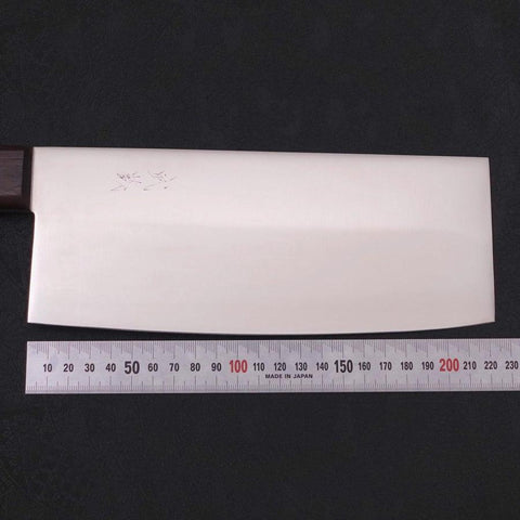 Hachoir Chinois Molybdenum Manche Occidental Marron 220mm-[Musashi]-[Couteaux de cuisine japonais]