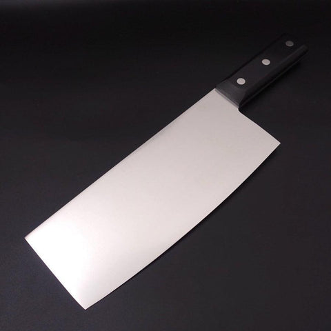 Hachoir Chinois Molybdenum Manche Occidental Noir 220mm-[Musashi]-[Couteaux de cuisine japonais]