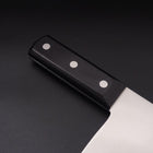Hachoir Chinois Molybdenum Manche Occidental Noir 220mm-[Musashi]-[Couteaux de cuisine japonais]