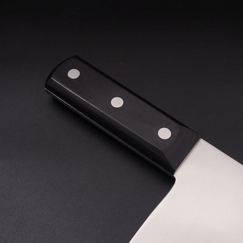 Hachoir Chinois Molybdenum Manche Occidental Noir 220mm-[Musashi]-[Couteaux de cuisine japonais]