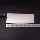 Hachoir Chinois Molybdenum Manche Occidental Noir 220mm-[Musashi]-[Couteaux de cuisine japonais]