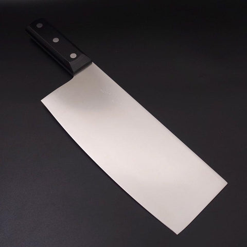 Hachoir Chinois Molybdenum Manche Occidental Noir 220mm-[Musashi]-[Couteaux de cuisine japonais]