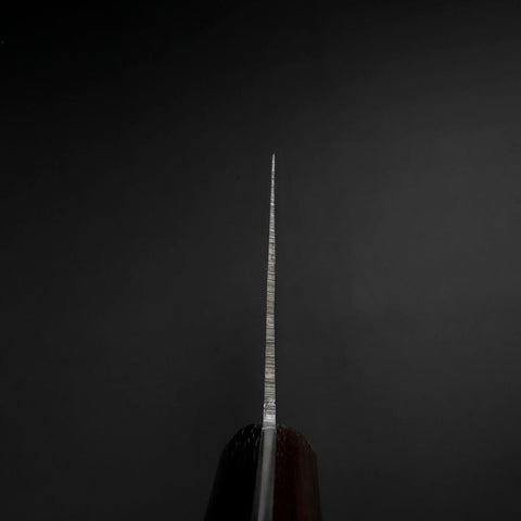 Hachoir Chinois SK Steel Poli Manche en Cerisier 220mm-[Musashi]-[Couteaux de cuisine japonais]