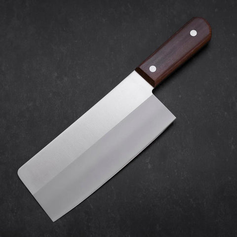 Hachoir Chinois VG-10 Poli Manche en Cerisier 180mm-[Musashi]-[Couteaux de cuisine japonais]