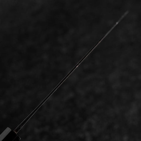 Hakata Blue Steel #2 Kurouchi Manche en Buffle et Ébène 180mm-[Musashi]-[Couteaux de cuisine japonais]