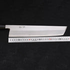 Hamokiri (Honekiri) White Steel #2 Kasumi Manche en Buffle et Ébène 300mm-[Musashi]-[Couteaux de cuisine japonais]