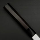 Hamokiri (Honekiri) White Steel #2 Kasumi Manche en Buffle et Ébène 300mm-[Musashi]-[Couteaux de cuisine japonais]