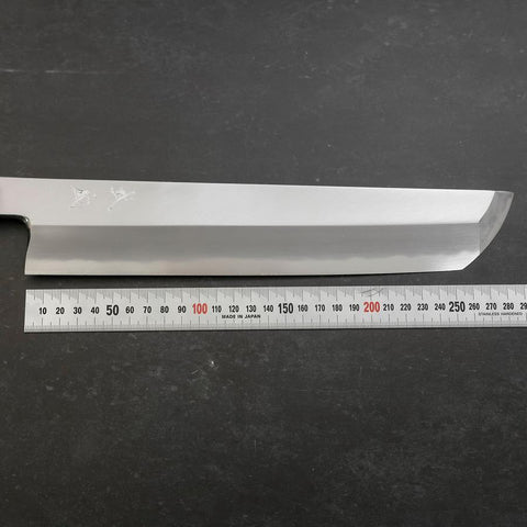 Hamokiri(Honekiri) White steel #2 Kasumi Buffalo Magnolia Handle 300mm-[Musashi]-[Couteaux de cuisine japonais]