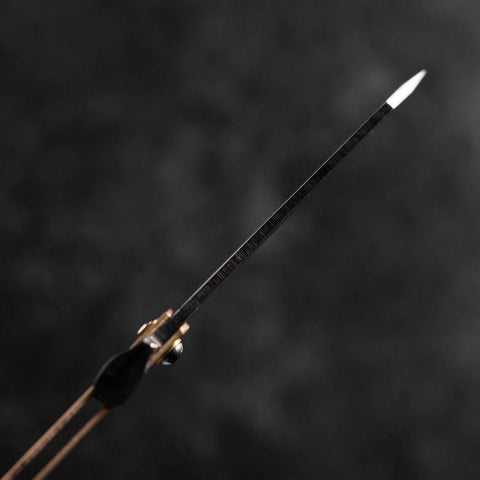 Higonokami Aogami 100mm Laiton (type vertical)-[Musashi]-[Couteaux de cuisine japonais]
