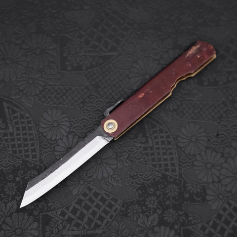 Higonokami Aogami #2 Bouleau 100mm-[Musashi]-[Couteaux de cuisine japonais]