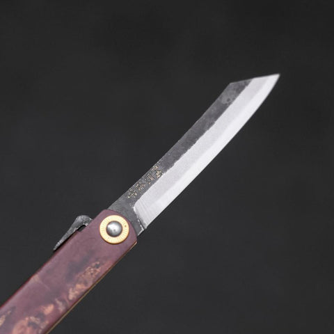 Higonokami Aogami #2 Bouleau 100mm-[Musashi]-[Couteaux de cuisine japonais]