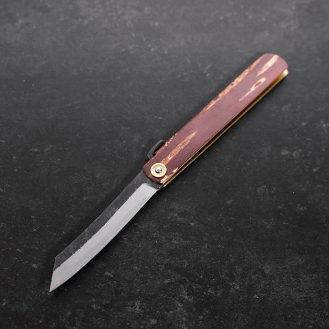 Higonokami Aogami #2 Bouleau 120mm-[Musashi]-[Couteaux de cuisine japonais]