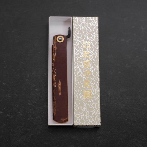 Higonokami Aogami #2 Bouleau 120mm-[Musashi]-[Couteaux de cuisine japonais]