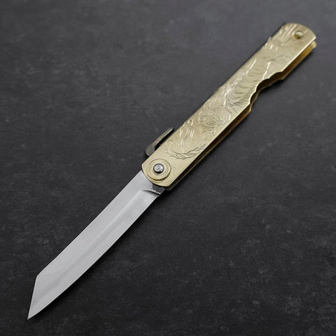 Higonokami Aogami #2 Chokin Byakko 100mm-[Musashi]-[Couteaux de cuisine japonais]