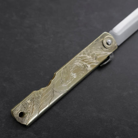 Higonokami Aogami #2 Chokin Phoenix 100mm-[Musashi]-[Couteaux de cuisine japonais]