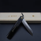 Higonokami Aogami #2 Damas Noir 120mm-[Musashi]-[Couteaux de cuisine japonais]